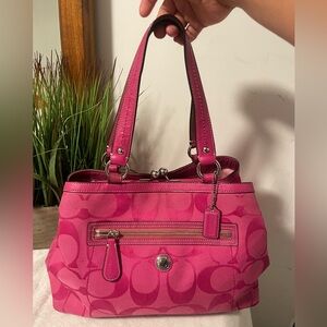 Coach Fuchsia Shoulder Bag